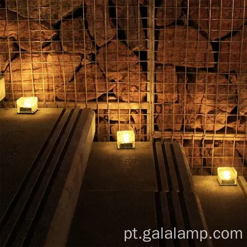 Luzes de jardim solares elegantes para uso ao ar livre